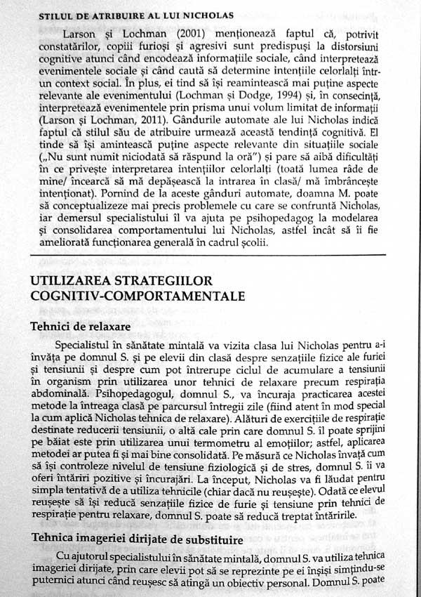 Interventii cognitiv-comportamentale in educatie - Arthur Freeman