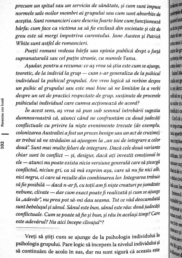 Povestea cea buna. Discutii despre adevar, fictiune si psihoterapia psihanalitica - J.M. Coetzee