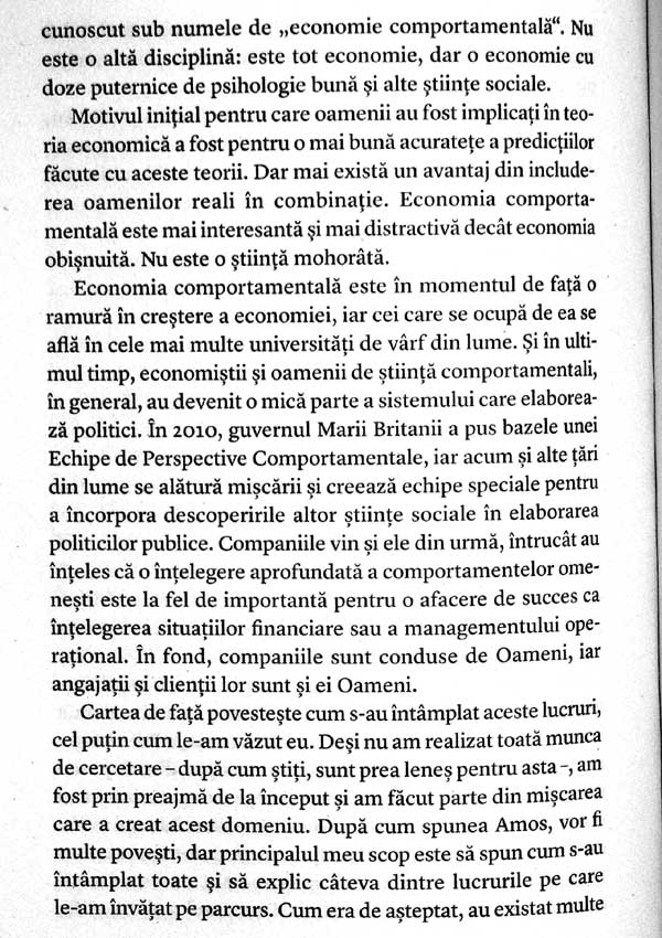 Comportament inadecvat. Nasterea economiei comportamentale - Richard H. Thaler