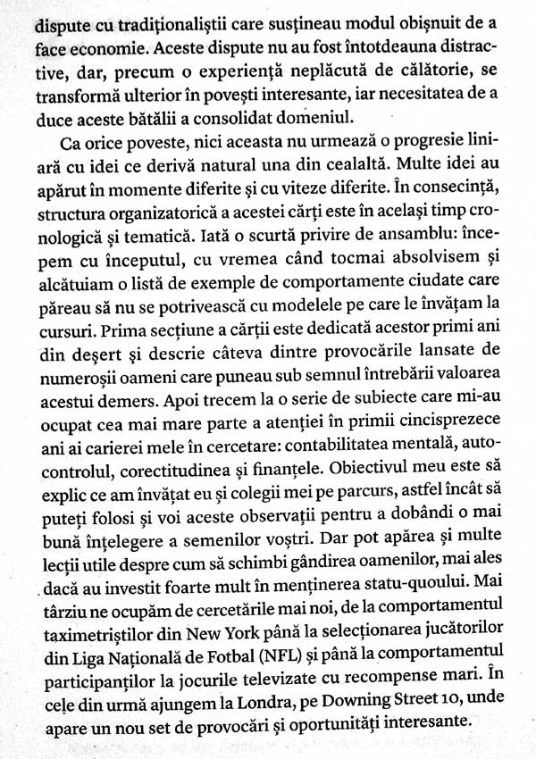 Comportament inadecvat. Nasterea economiei comportamentale - Richard H. Thaler