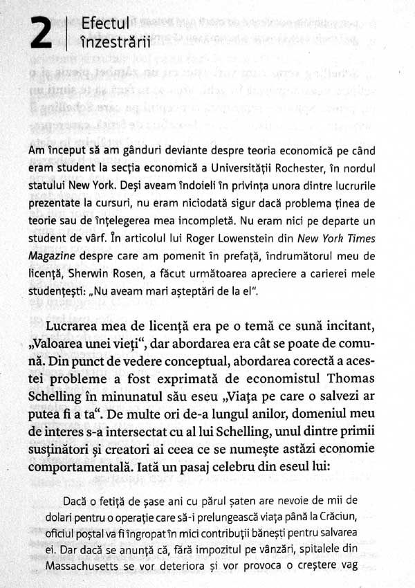 Comportament inadecvat. Nasterea economiei comportamentale - Richard H. Thaler