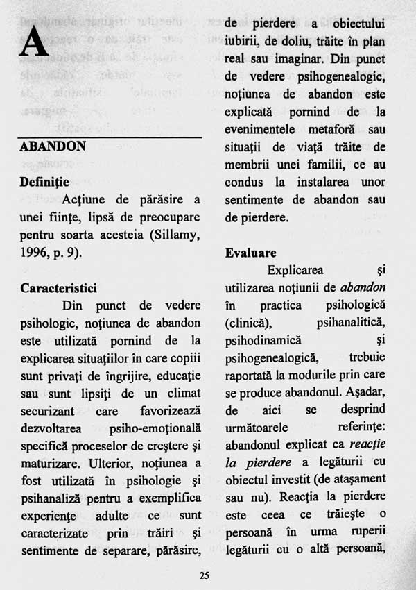 Dictionar de psihogenealogie - Alin Sebastian Godeanu