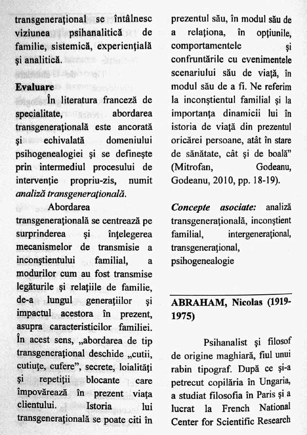 Dictionar de psihogenealogie - Alin Sebastian Godeanu