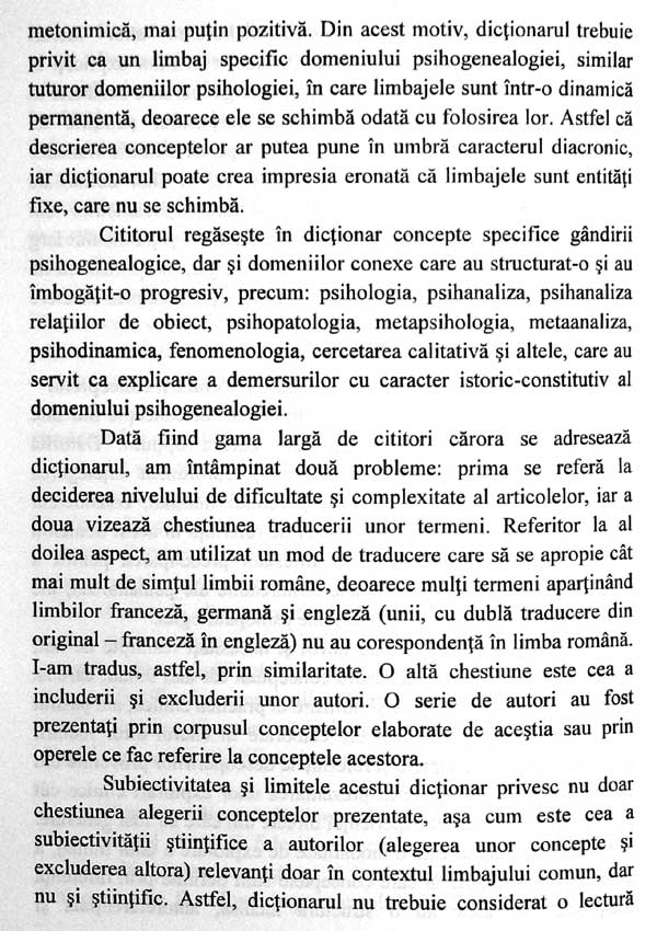 Dictionar de psihogenealogie - Alin Sebastian Godeanu