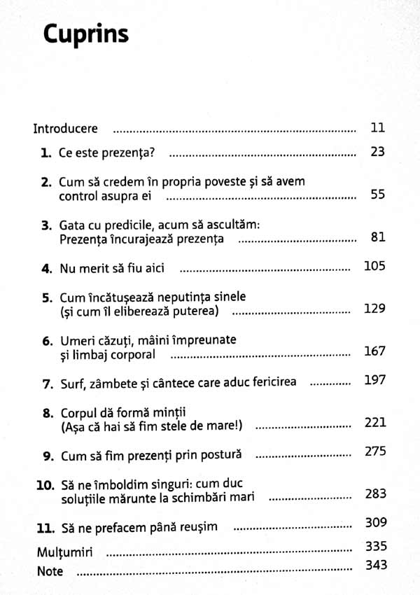 Prezenta. Gaseste-ti echilibrul intre corp si minte in fata marilor provocari - Amy Cuddy