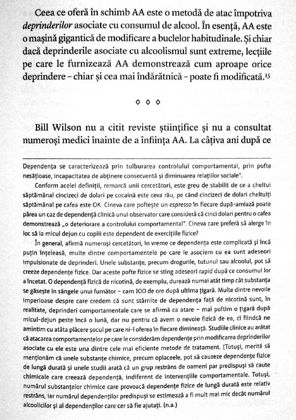 Puterea obisnuintei. De ce facem ceea ce facem in viata si in afaceri - Charles Duhigg