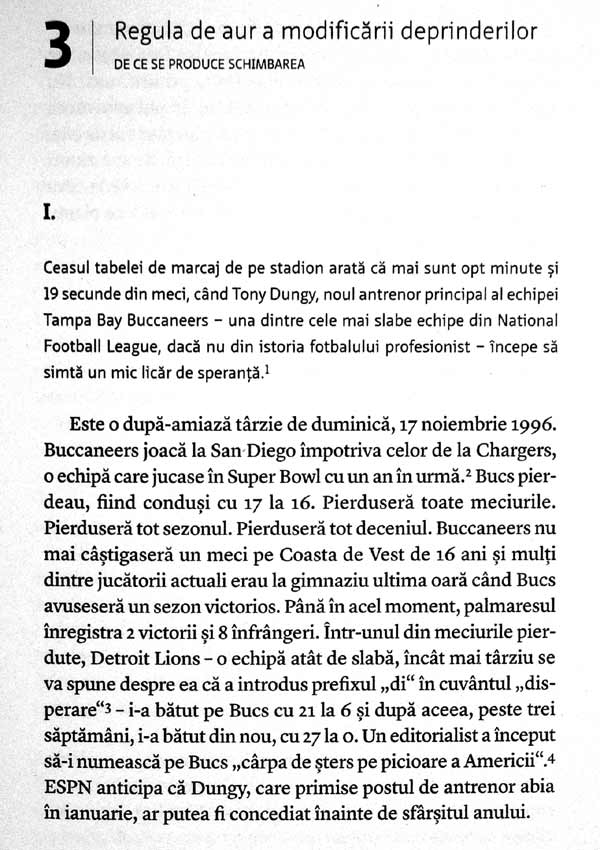 Puterea obisnuintei. De ce facem ceea ce facem in viata si in afaceri - Charles Duhigg