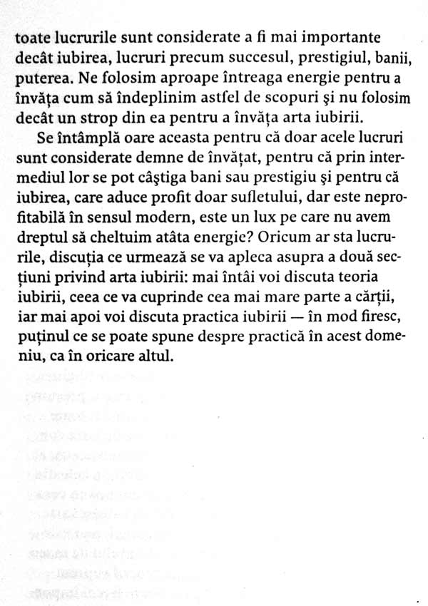 Arta de a iubi - Erich Fromm