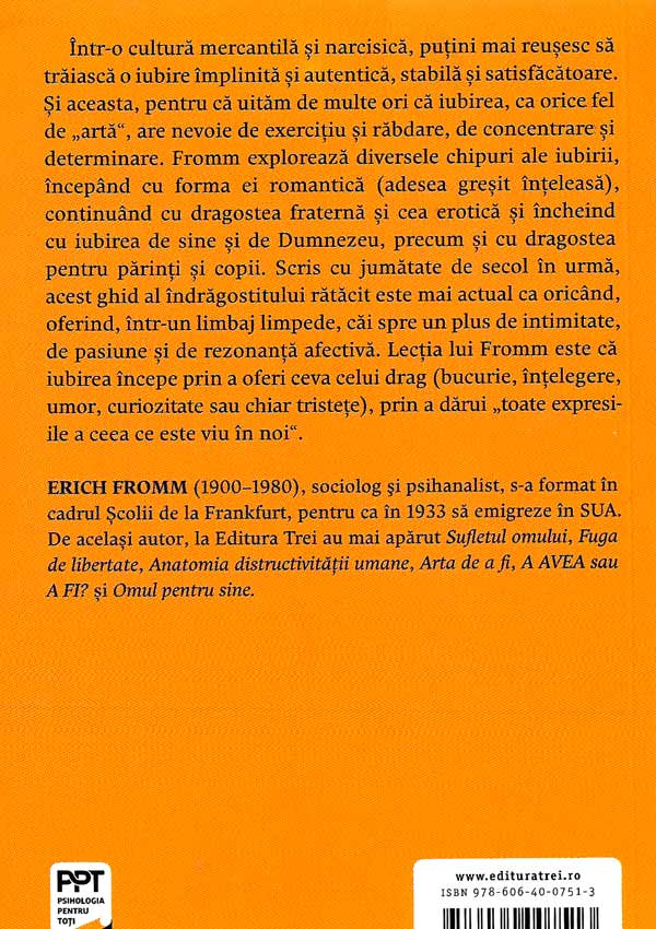Arta de a iubi - Erich Fromm