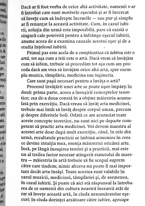Arta de a iubi - Erich Fromm