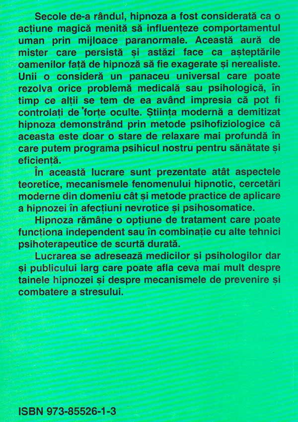 Hipnoterapia. Teorie si practica - Irina Holdevici