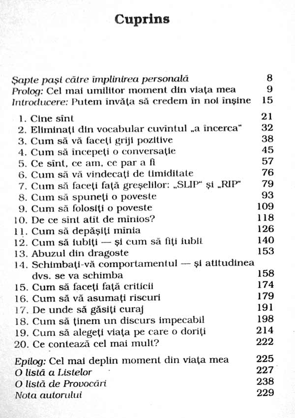 Curs practic de incredere - Walter Anderson