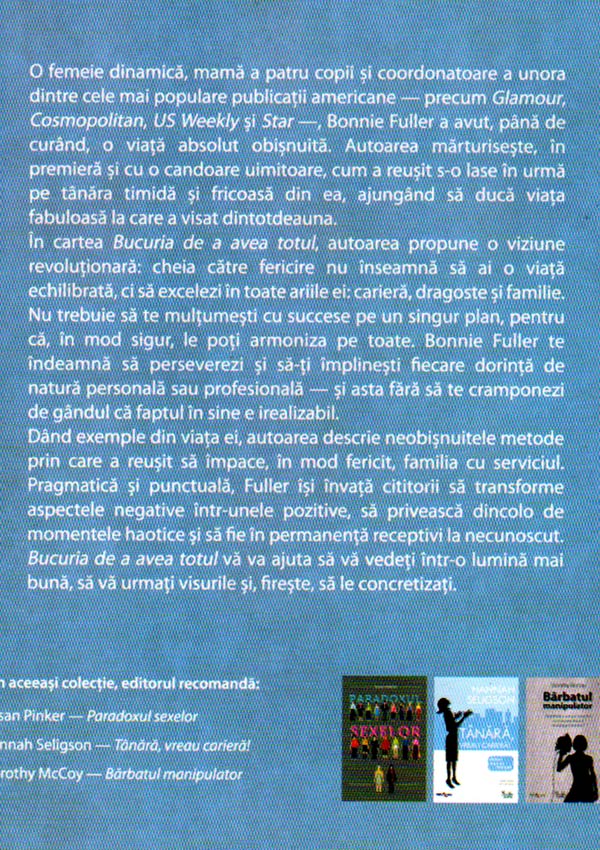 Bucuria de a avea totul - Bonnie Fuller