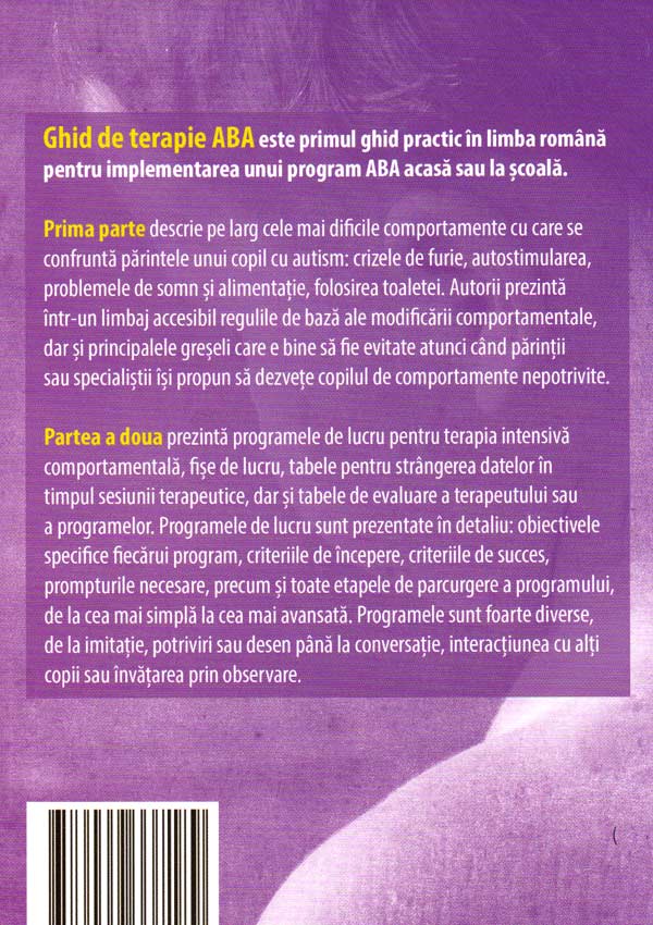 Ghid de terapie ABA - Ronald Leaf