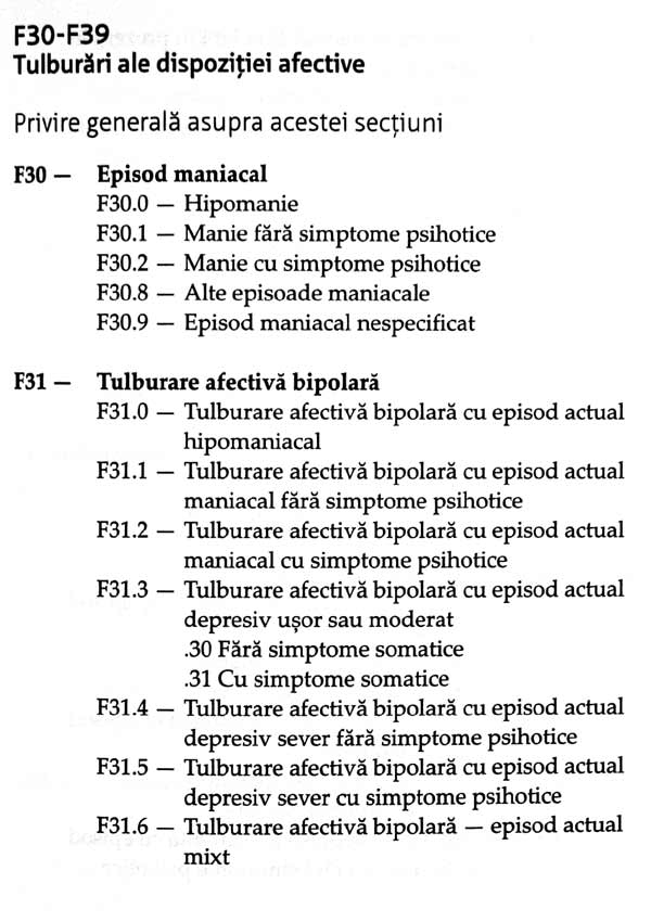 ICD-10 - Clasificarea tulburarilor mentale si de comportament. Descrieri clinice si indreptare diagnostice - Autori multipli 