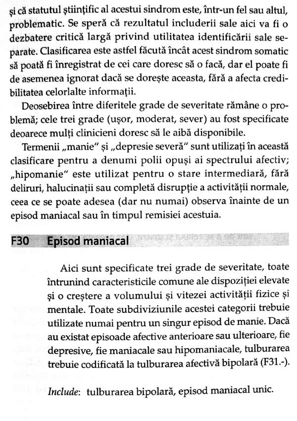 ICD-10 - Clasificarea tulburarilor mentale si de comportament. Descrieri clinice si indreptare diagnostice - Autori multipli 