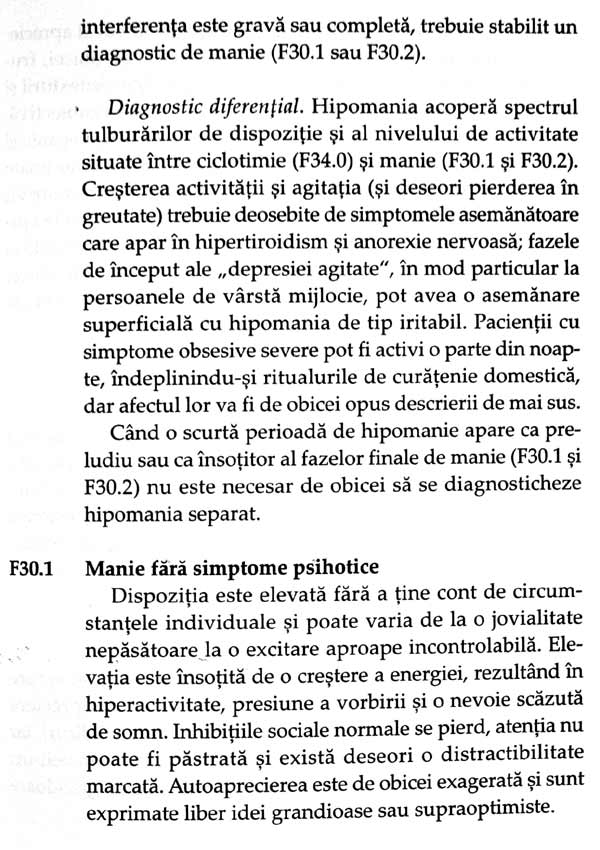 ICD-10 - Clasificarea tulburarilor mentale si de comportament. Descrieri clinice si indreptare diagnostice - Autori multipli 