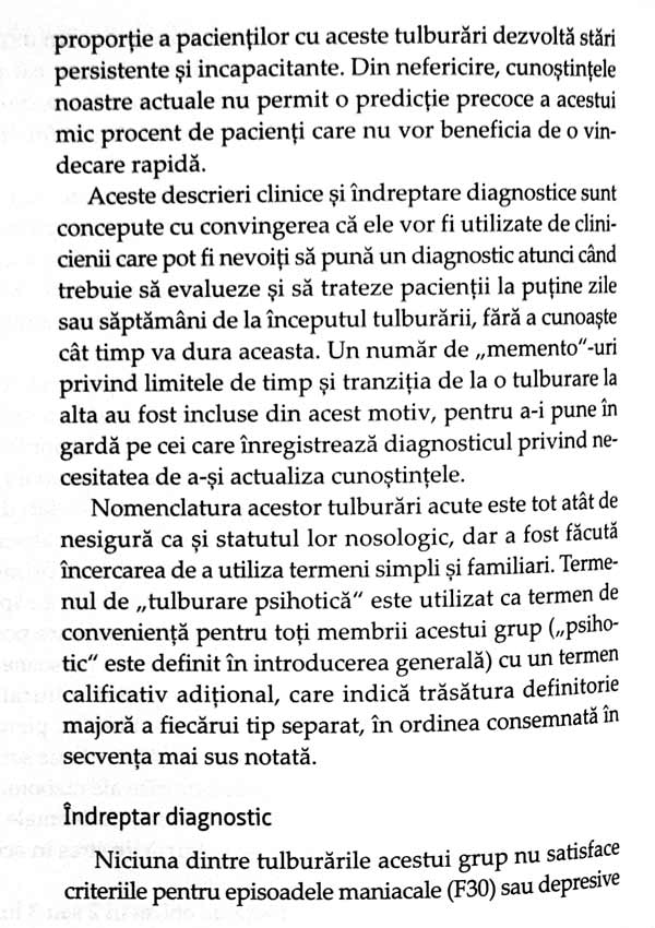 ICD-10 - Clasificarea tulburarilor mentale si de comportament. Descrieri clinice si indreptare diagnostice - Autori multipli 
