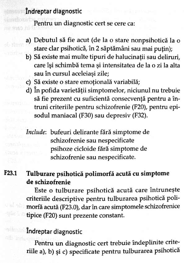 ICD-10 - Clasificarea tulburarilor mentale si de comportament. Descrieri clinice si indreptare diagnostice - Autori multipli 