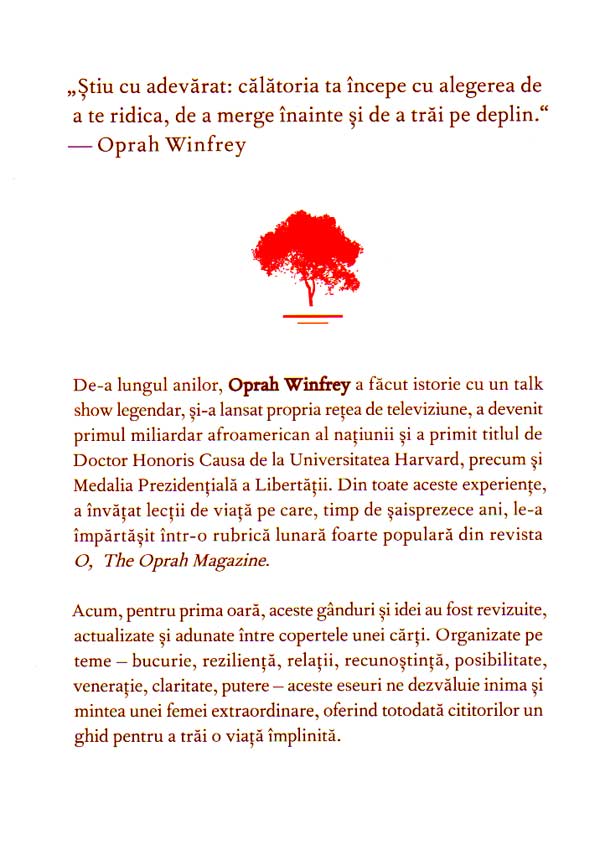 Ce stiu cu adevarat - Oprah Winfrey