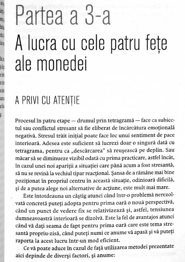 Cele 4 fete ale monedei. O metoda simpla pentru a descoperi adevarata cale de mijloc - Ruediger Dahlke