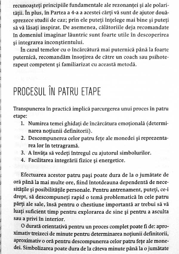 Cele 4 fete ale monedei. O metoda simpla pentru a descoperi adevarata cale de mijloc - Ruediger Dahlke