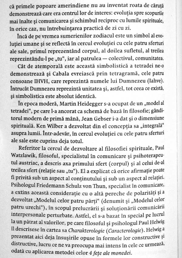 Cele 4 fete ale monedei. O metoda simpla pentru a descoperi adevarata cale de mijloc - Ruediger Dahlke