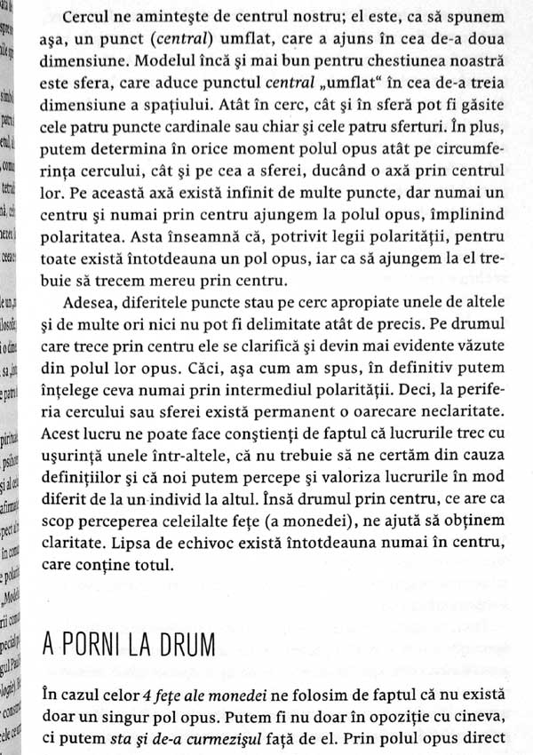 Cele 4 fete ale monedei. O metoda simpla pentru a descoperi adevarata cale de mijloc - Ruediger Dahlke