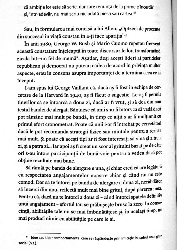 Grit. Puterea pasiunii si a perseverentei - Angela Duckworth
