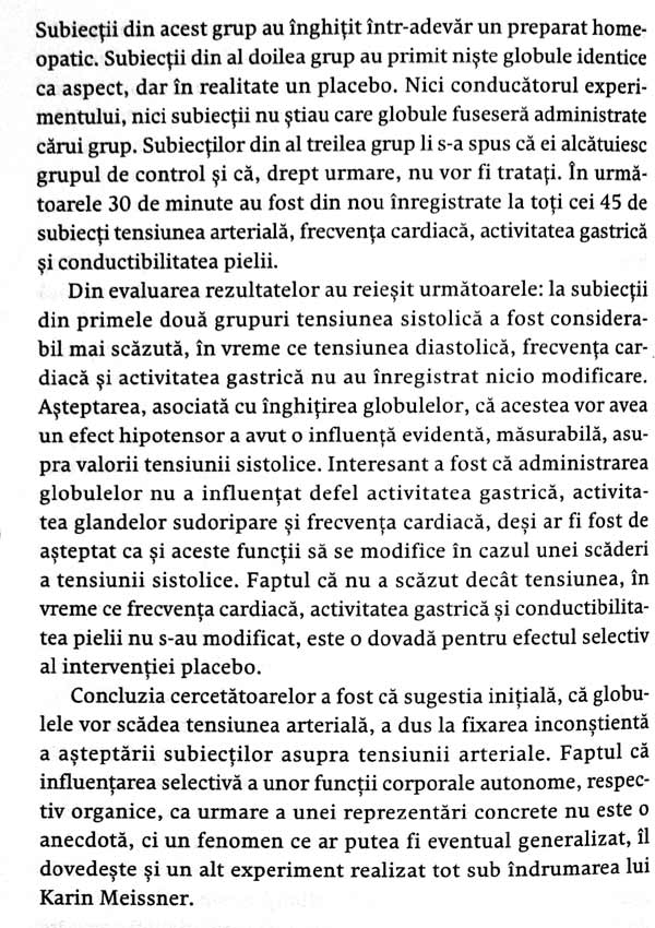 Principiul placebo. Cum ne vindeca asteptarile pozitive - Antje Maly-Samiralow