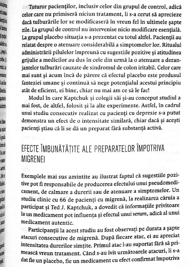 Principiul placebo. Cum ne vindeca asteptarile pozitive - Antje Maly-Samiralow