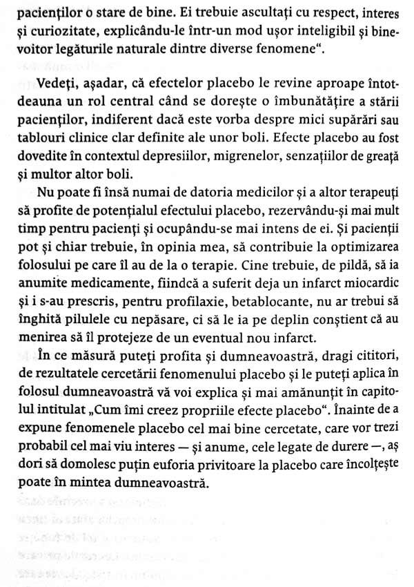 Principiul placebo. Cum ne vindeca asteptarile pozitive - Antje Maly-Samiralow