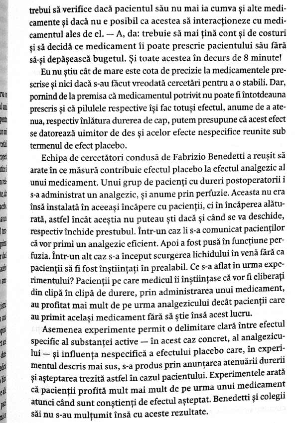 Principiul placebo. Cum ne vindeca asteptarile pozitive - Antje Maly-Samiralow