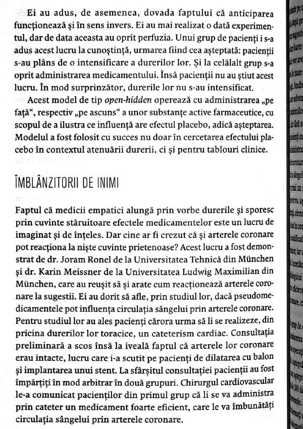 Principiul placebo. Cum ne vindeca asteptarile pozitive - Antje Maly-Samiralow