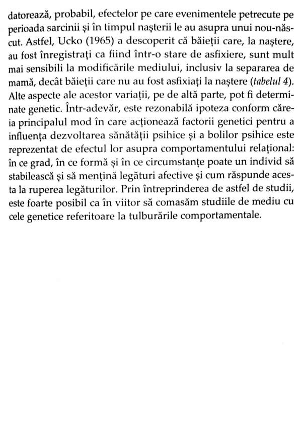 Crearea si ruperea legaturilor afective - John Bowlby