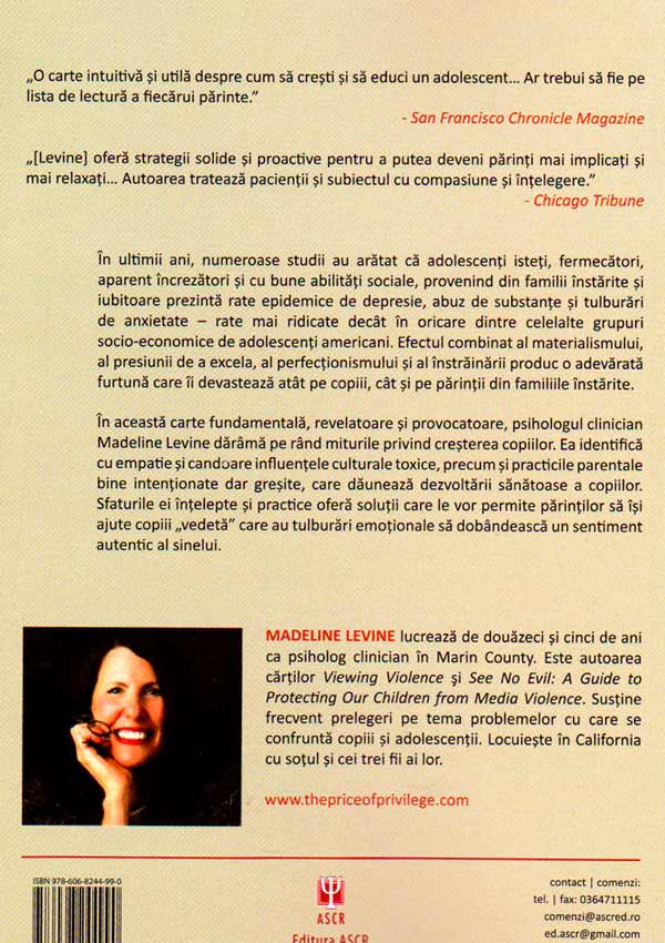 Pretul privilegiului - Madeline Levine