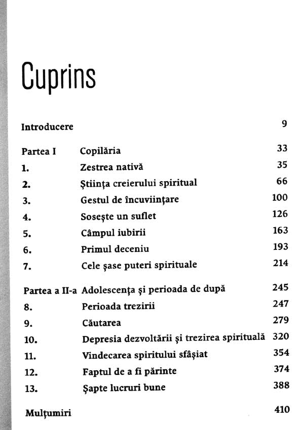 Copilul si spiritualitatea. Noua stiinta a parentajului pentru o viata implinita si sanatoasa - Lisa Miller