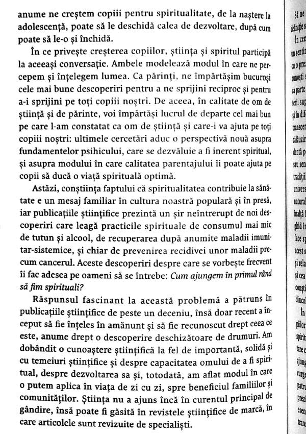Copilul si spiritualitatea. Noua stiinta a parentajului pentru o viata implinita si sanatoasa - Lisa Miller