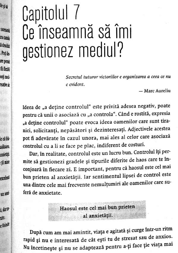 Cum sa-ti controlezi anxietatea. Ia tot ce e mai bun din griji, stres si temeri - Bret A. Moore