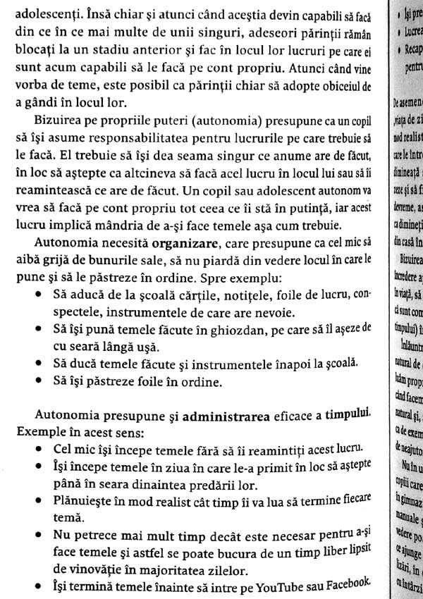 Cum sa-ti ajuti copilul la teme cu calm si fara stres - Noel Janis-Norton