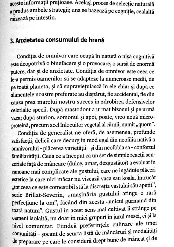 Dilema omnivorului. Patru feluri de mancare: o istorie naturala - Michael Pollan