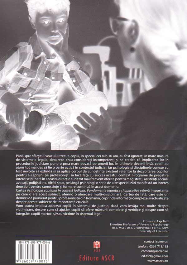 Psihologia copilului in context judiciar. Fundamente teoretice si aplicative - Laura Visu-Petra