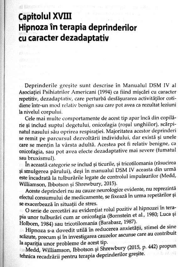 Hipnoza in psihoterapie - Irina Holdevici