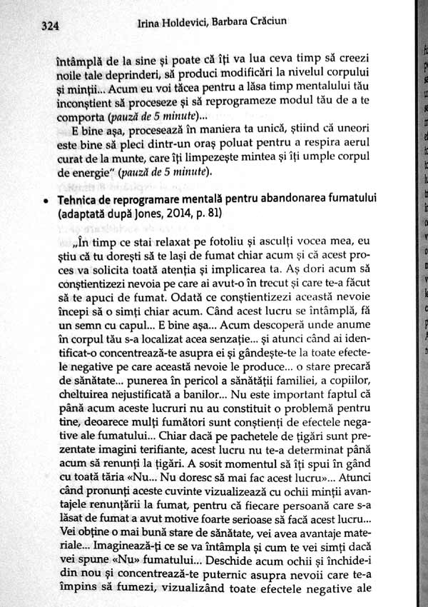 Hipnoza in psihoterapie - Irina Holdevici