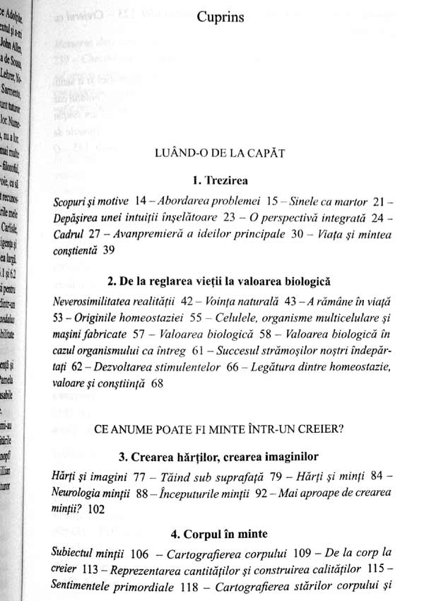 Sinele. Construirea creierului constient - Antonio Damasio