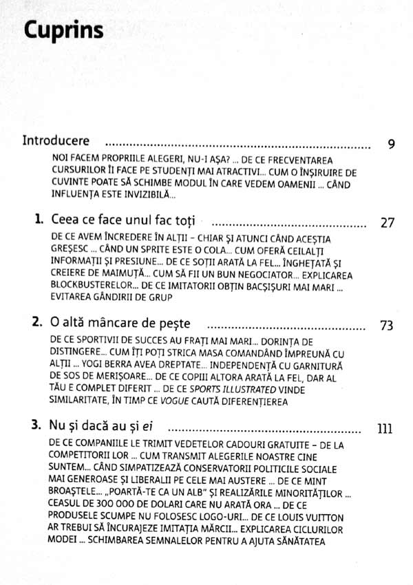 Influenta invizibila. Fortele ascunse care modeleaza comportamentul - Jonah Berger