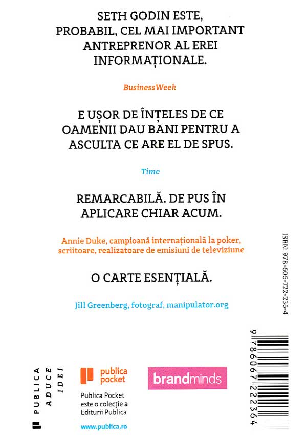 Sparge tiparele. Cand ai facut ultima data ceva pentru prima data? - Seth Godin