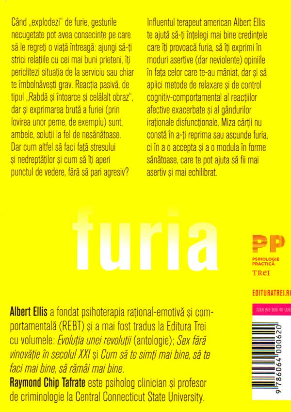 Cum sa-ti controlezi furia inainte de a te controla ea pe tine - Albert Ellis