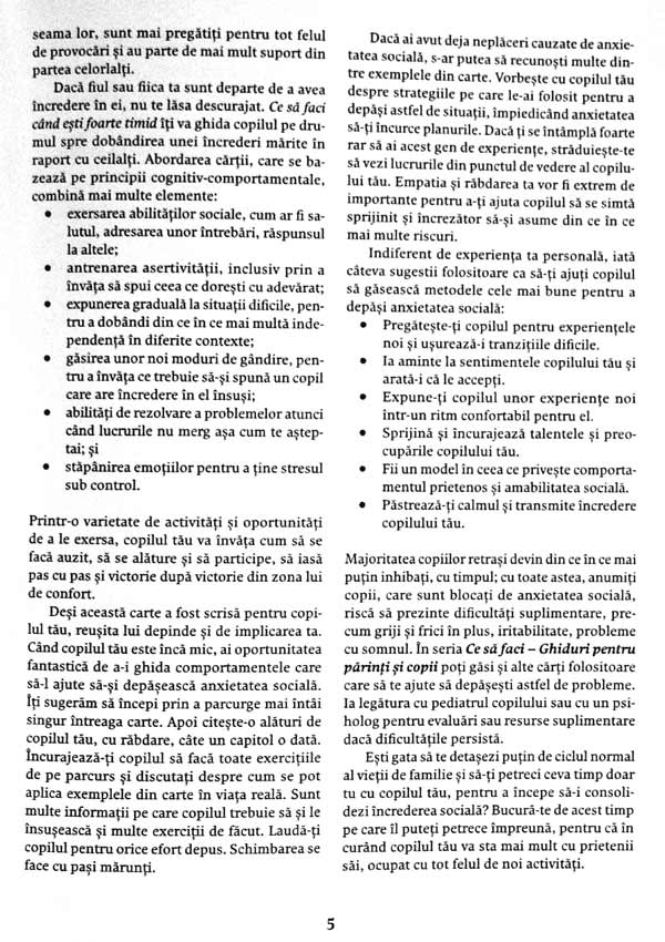 Ce sa faci cand esti foarte timid. Ghid pentru copiii care vor sa scape de anxietatea sociala - Claire A.B. Freeland