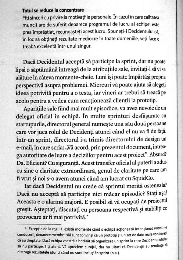 Sprint. Cum sa rezolvi probleme importante si sa testezi idei noi in doar cinci zile - Jake Knapp